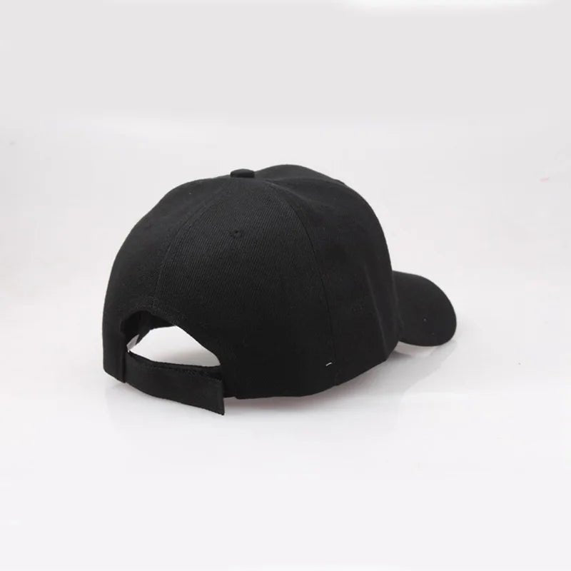 Black Cap Solid Color Baseball Cap Snapback Caps Casquette Hats Fitted Casual Gorras Hip Hop Dad Hats Men Women Unisex - The Melt Theory Lab by Kandylandlaiid LLC