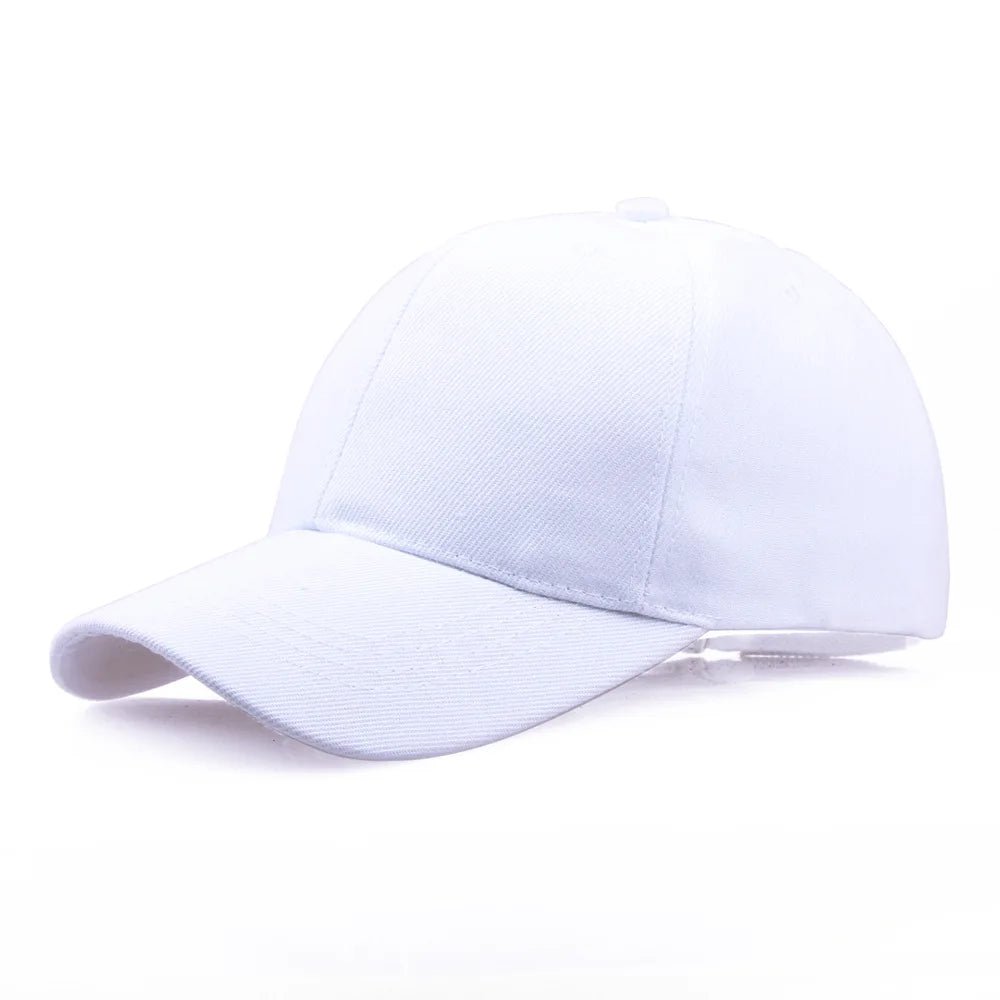Black Cap Solid Color Baseball Cap Snapback Caps Casquette Hats Fitted Casual Gorras Hip Hop Dad Hats Men Women Unisex - The Melt Theory Lab by Kandylandlaiid LLC