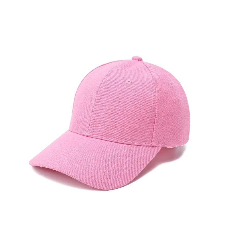 Child Hats Kids Snapback Baseball Cap Solid Color Sun Hat Spring Summer Hip Hop Boys Girls Toddler Peaked Caps Bones Adjustable - The Melt Theory Lab by Kandylandlaiid LLC