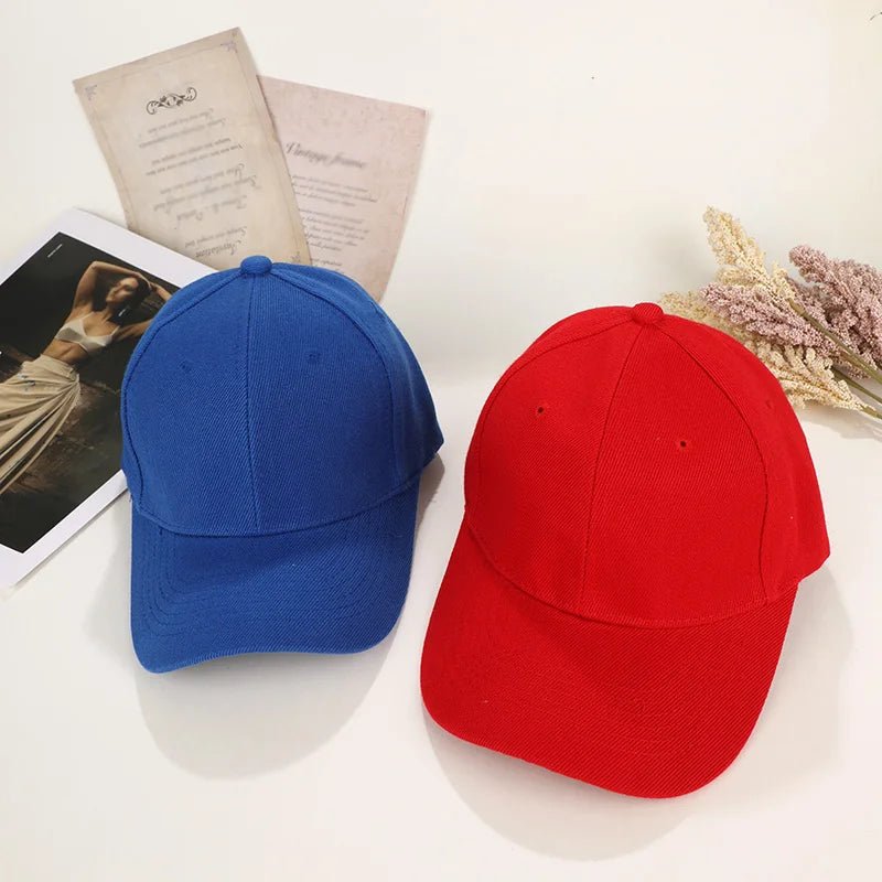 Child Hats Kids Snapback Baseball Cap Solid Color Sun Hat Spring Summer Hip Hop Boys Girls Toddler Peaked Caps Bones Adjustable - The Melt Theory Lab by Kandylandlaiid LLC