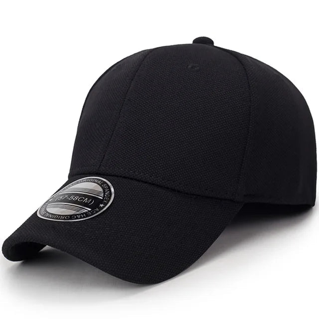 Fitted Full Closed Baseball Cap Men Women Elasticity Hip Hop Caps Hats Fit Visor Snapback Blank Solid Outdoor Sport New Stretch - The Melt Theory Lab by Kandylandlaiid LLC