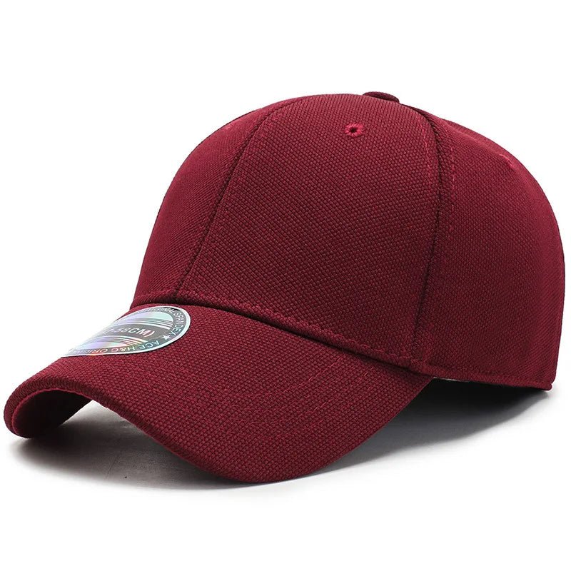 Fitted Full Closed Baseball Cap Men Women Elasticity Hip Hop Caps Hats Fit Visor Snapback Blank Solid Outdoor Sport New Stretch - The Melt Theory Lab by Kandylandlaiid LLC