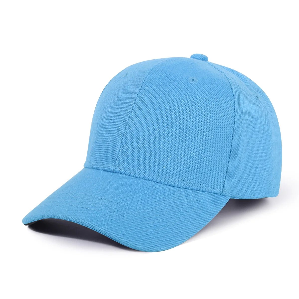 Kids Snap Back Baseball Cap Solid Color Spring Summer Hip Hop Boy Hats Sun Caps Adjustable Breathable Outdoor Travel Kids Hats - The Melt Theory Lab by Kandylandlaiid LLC