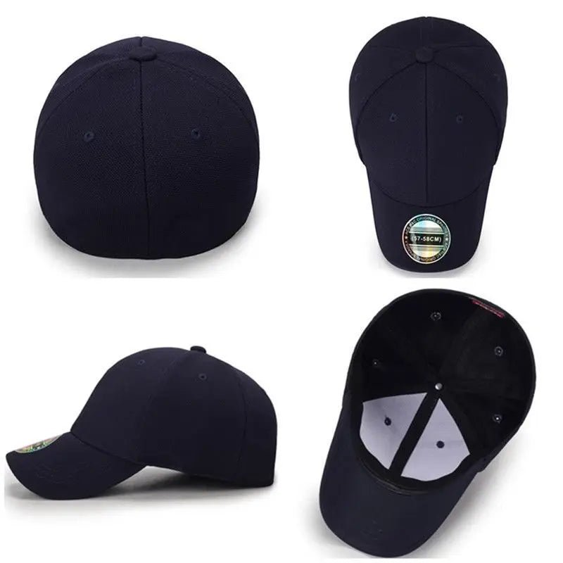 Men Back Closure Baseball Cap Hip Hop Spring Summer Sun Hats Women Snapback Solid Color Caps - The Melt Theory Lab by Kandylandlaiid LLC