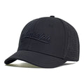 Mesh Short Brim Back Closed Baseball Cap Men Women Breathable Snapback Hats Fitted Dad Hat Adjustable Solid Trucker Style - The Melt Theory Lab by Kandylandlaiid LLC
